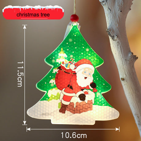 Christmas decorative lights, holiday LED window display, small colorful lights, Christmas tree decoration, and hanging signs - V.I.P Digital Presence