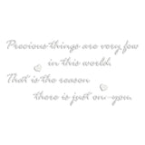 Precious English Letter Acrylic Mirror Surface Sticker Literary Sentence Background Wall Decoration Self-Adhesive 3D Wall Sticker - V.I.P Digital Presence