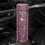 Bling Rhinestone Thermos Bottle Insulated Double Wall Stainless Steel Water Bottle Coffee Travel Car Coffee Mug Cup Vacuum Flask - V.I.P Digital Presence