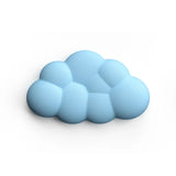 Alfombrilla de ratón con reposamuñecas para teclado, nube, antideslizante, espuma viscoelástica, para escritorio, oficina, gamer, ratón, reposamuñecas