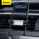 Baseus Car Phone Holder Air Vent Stand for Iphone XS 11 Samsung 4.7-6.5 Inch Mobilephone Auto Support Mount Car Phone Bracket - V.I.P Digital Presence
