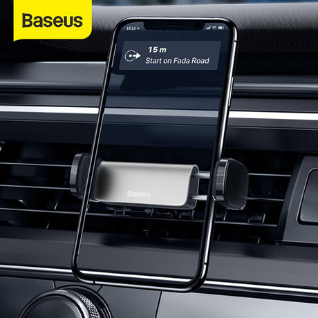Baseus Car Phone Holder Air Vent Stand for Iphone XS 11 Samsung 4.7-6.5 Inch Mobilephone Auto Support Mount Car Phone Bracket - V.I.P Digital Presence