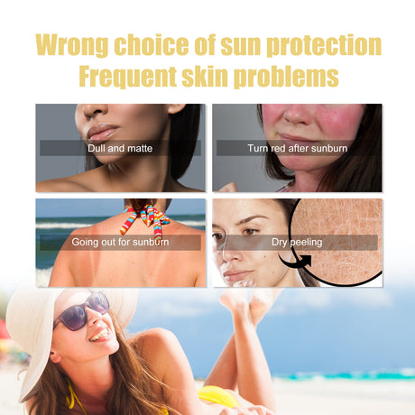 Rose UV Protection Cream, Outdoor UV Brightening Skin Portable Dry Oil Protective Cream - V.I.P Digital Presence