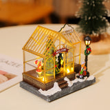 Christmas gifts, Christmas decorations, glowing music, houses, resin crafts, creative desktop ornaments - V.I.P Digital Presence