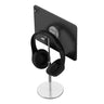 Soporte de auriculares colgante con elevación de disco facial, apto para iPad de Apple, teléfono móvil y tableta, soporte magnético universal. 