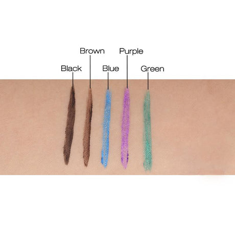 Music Flower 5 colors Waterproof Eyeliner Gel Eye Makeup Eye Liner With Brush 24 Hours Long-lasting Eyelid Black Cosmetic Gel - V.I.P Digital Presence