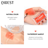 QIBEST Lipstick Eye Shadow Blush 3 In 1 Repair Volume Without Dizzy Makeup Natural Color Monochromatic Rouge Cream Eye Shadow Cream - V.I.P Digital Presence