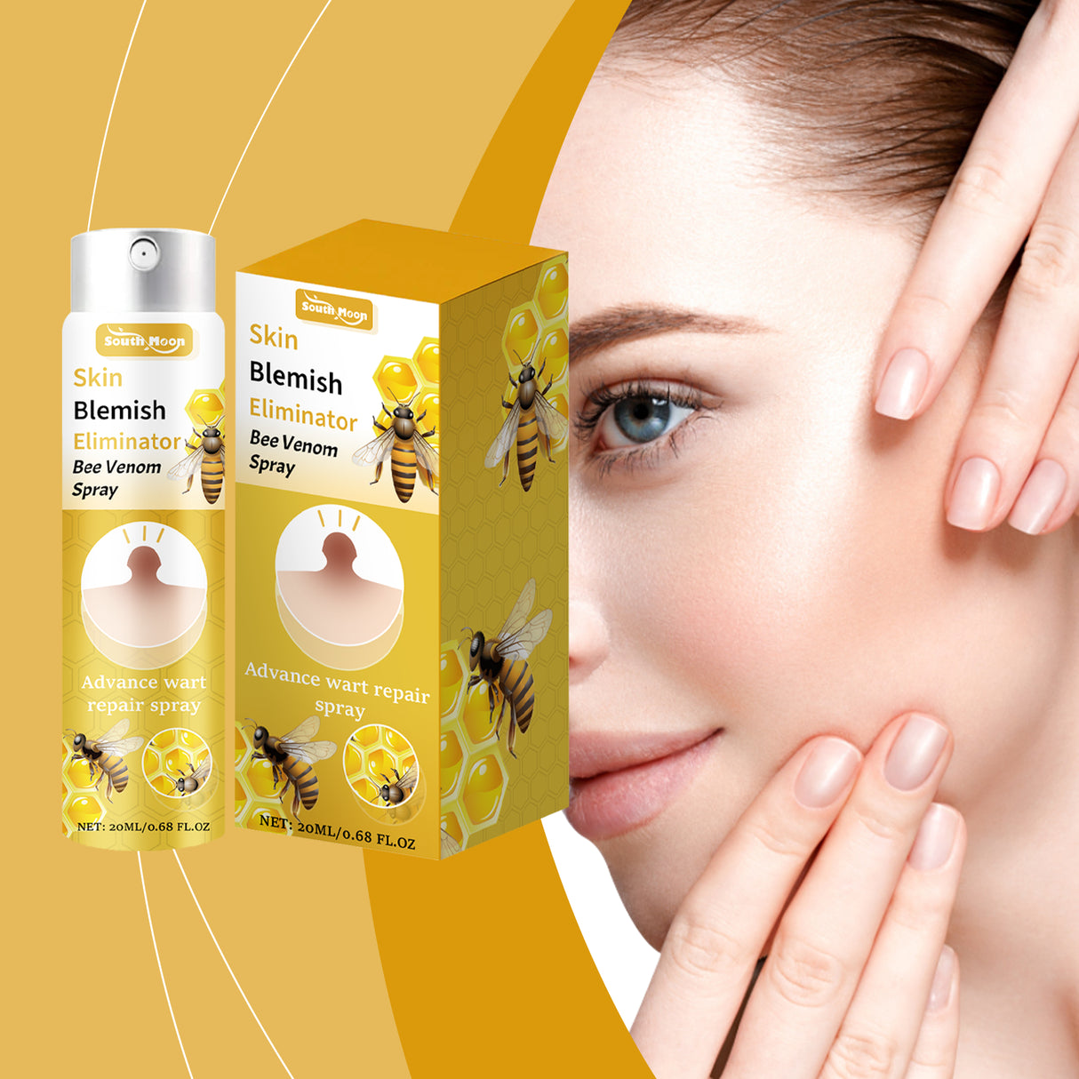 Bee Venom Kew Care Spray Nourishes And Restores Skin Body Kew Care Spray For Skin