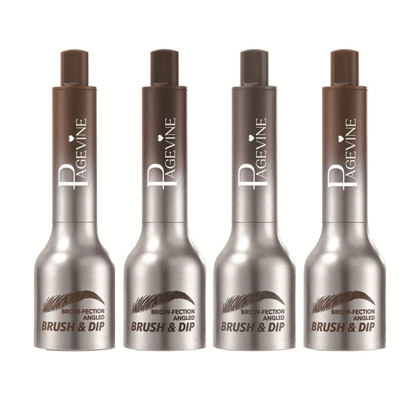 Eyebrow ointment, large brush head, eyebrow hairline, commonly used, non smudging, pressing, wild eyebrow pencil - V.I.P Digital Presence