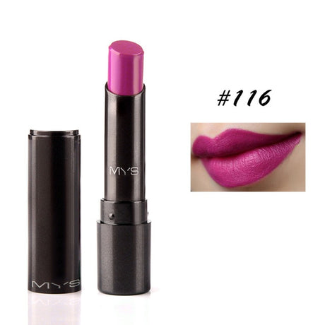 MYS Brand Beauty Matte Lipstick Long Lasting Tint Lips Cosmetics Lipgloss Maquiagem Makeup Red Batom - V.I.P Digital Presence