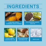 Lemon Turmeric Essential Oil Soap Cleans Skin Pores, Brightening Skin Body Bath Soap