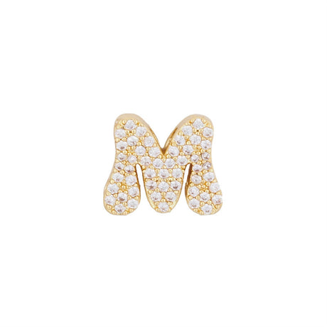Fashion English 26 letter single pendant gold DIY bracelet necklace accessories - V.I.P Digital Presence