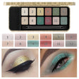 Romantic Beauty 12 Colors Leopard Eyeshadow Makeup Pearl Matte Finishing Eyeshadow Palette Brush - V.I.P Digital Presence