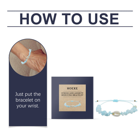 Aquamarine Crystal Fragment Bracelet Simple Portable Fresh Sea Blue Shell Bracelet With 100 Accessories - V.I.P Digital Presence