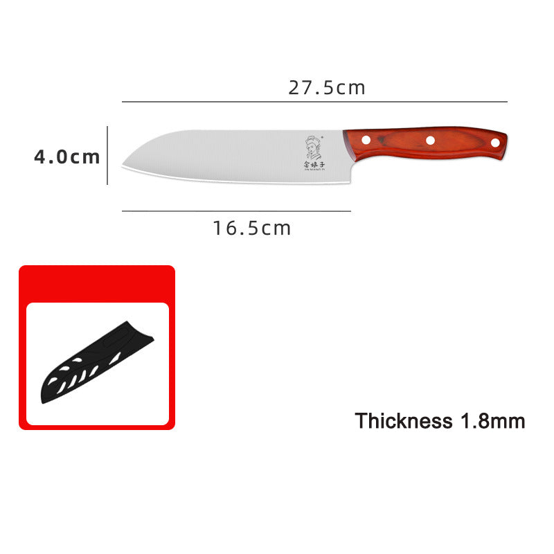 Household multi-purpose chef knife stainless steel vegetable and meat cutting small kitchen knife - V.I.P Digital Presence