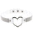 Japan's Harajuku Soft Girl Black Rhinestone Peach Heart Love-Shaped Collar Women's Neck Strap Collarbone Necklace Short - V.I.P Digital Presence