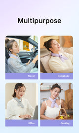 Neck Massager with Heat, Portable Neck Lymphatic Massager for Pain & Fatigue Relief - V.I.P Digital Presence