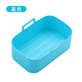 Air fryer thickened silicone pad barbecue plates ovens microwave ovens insulation rectangular trays - V.I.P Digital Presence