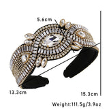 Fashionable Super Flash Claw Chain Colorful Water Diamond Hair Hoop Cross Head Hoop Female - V.I.P Digital Presence