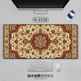 Large Persian Mouse Pad Office Carpet MousePad Natural Rubber Lockedge Anti Slip Desk Mat Laptop Office Game Accessories Pad - V.I.P Digital Presence