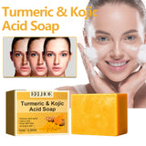 Turmeric & Kojic Acid Soap, Gently Clean Face Fade Spots Brighten Skin Tone Moisturize And Moisturize Even Skin Tone - V.I.P Digital Presence