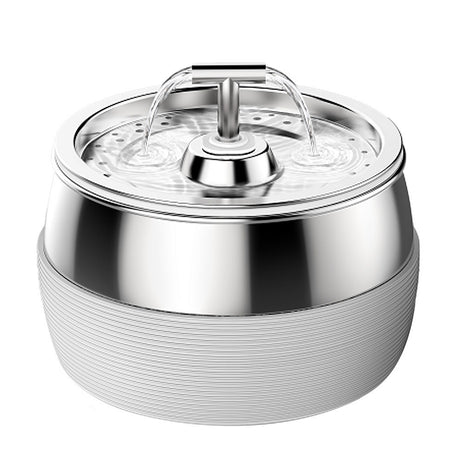 Stainless Steel Smart Pet Water Dispenser with Automatic Circulation and Filtration, Large Capacity Feeder for Cats and Dogs - V.I.P Digital Presence