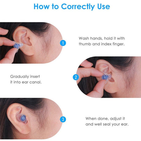 Noise Reduction And Sound Isolation Earplugs Concert High Fidelity Filter Earplugs Wholesale Blue Filter Earplugs Double Tail - V.I.P Digital Presence