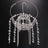Fashionable Leaf Water Diamond Tassel Headwear, Personalized and Versatile Water Diamond Hair Chain, Women's Headdress - V.I.P Digital Presence