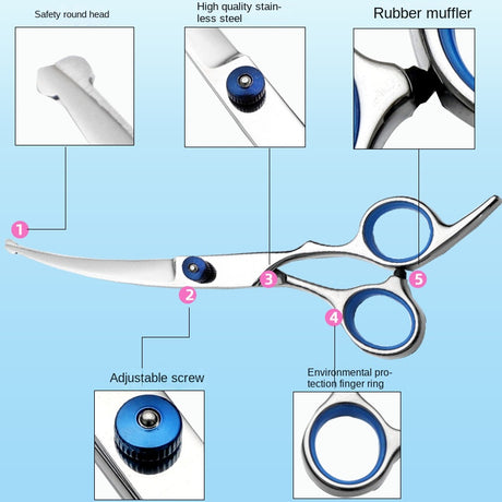 Stainless steel pet scissors for dog grooming - V.I.P Digital Presence