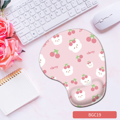 Silicone wrist mouse pad female comfortable computer soft non-slip hand rest pad thick non-slip wrist rest cute game pad - V.I.P Digital Presence