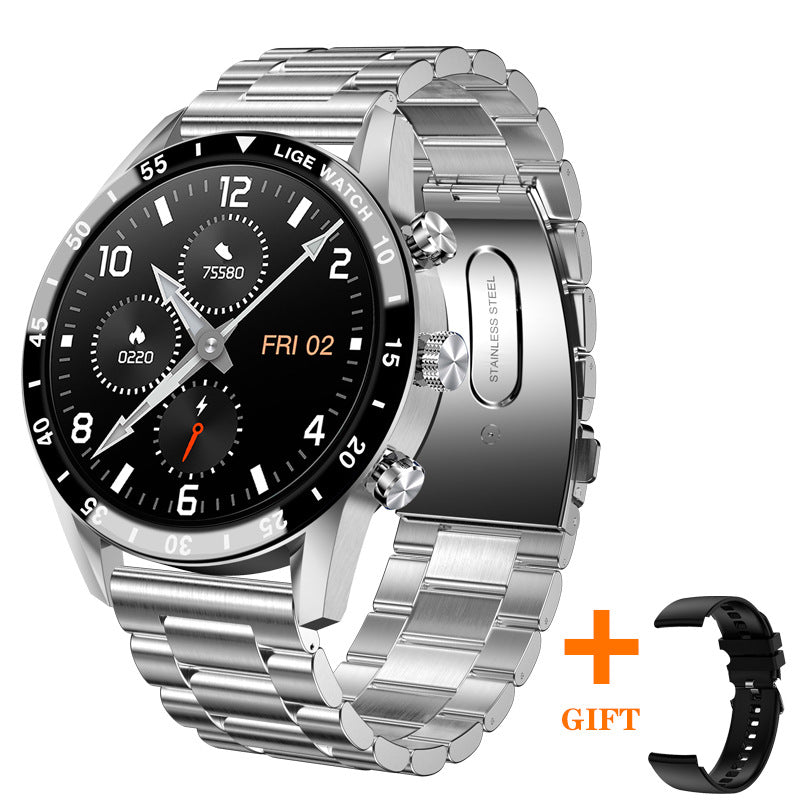 Bluetooth call smart watch pedometer sports multifunctional men's waterproof bracelet watch - V.I.P Digital Presence