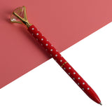21Color Kawaii Ballpoint Pen Big Gem Metal Ball Pen With Large Diamond Blue And Black Magical Pen Fashion School Office Supplies - V.I.P Digital Presence