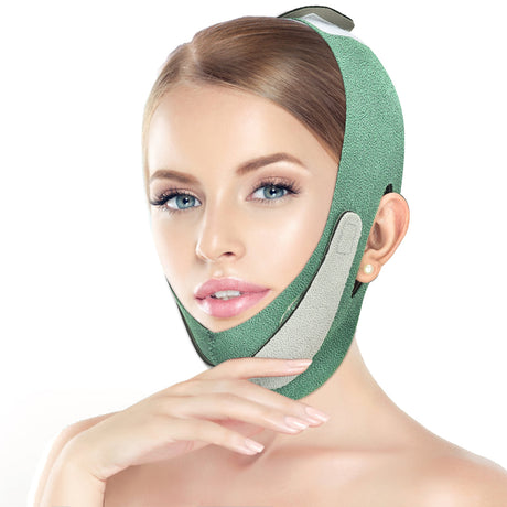 Hailicare Face-Lift V-Belt Graphene Japanese-Style V-Face Tool Small Face Mask Face Correction Bandage - V.I.P Digital Presence