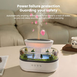 Raindrop - style aroma humidifier with lights, white noise, and essential oil diffusion for home. - V.I.P Digital Presence