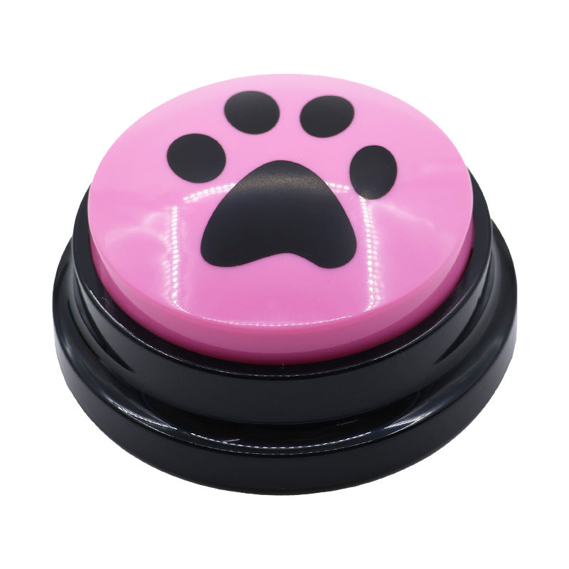 Dog Talking Button Pet Communication Key Sound Maker Cat Bell Toy Supplies Voice Recording Training Device - V.I.P Digital Presence