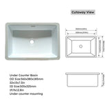 43 inch marble countertop with base rectangular central sink and 4-inch high splash guard, pre drilled 8-inch faucet hole ，white - V.I.P Digital Presence