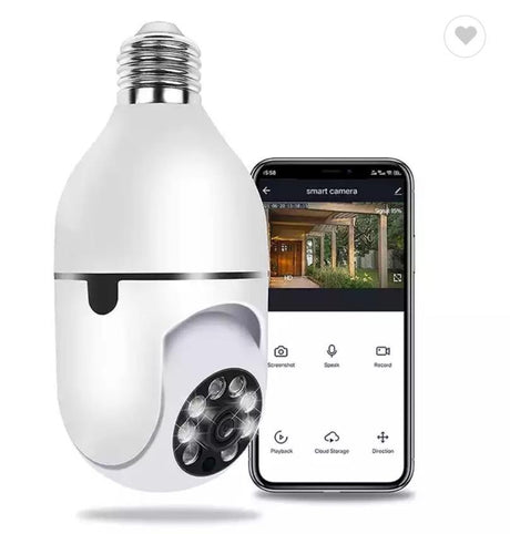 2.4G/5G Single-Band Dual-Band Wireless WIFI Light Head Small Yellow Man Camera Cell Phone Remote WiFi Night Vision Light - V.I.P Digital Presence