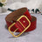 Ladies' cowhide wide waistband waistband decorative skirt windbreaker belt waistband - V.I.P Digital Presence