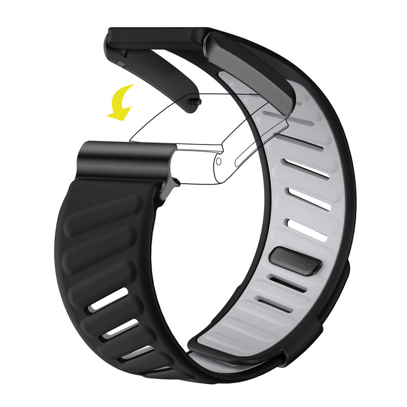 SportFlex Soft-Touch Silicone Wrist Band: a waterproof and sweatproof replacement band that is compatible with the WHOOP 4.0 HRM - V.I.P Digital Presence