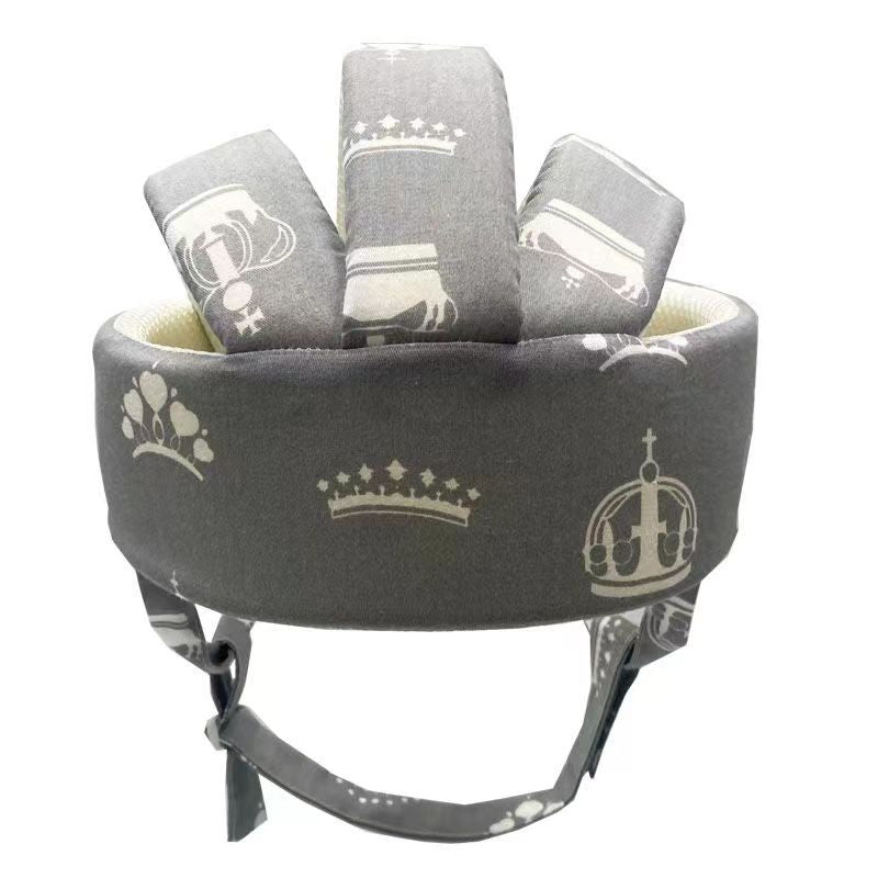 Casco de seguridad anticolisión para bebés que aprenden a caminar, gorra protectora de algodón, totalmente de algodón, transpirable y ligero.