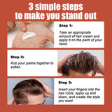 Styling And Care Hair Cream, Strong Hair Styling Moisturizing Shine Long-Lasting Styling Natural Volumizing Cream - V.I.P Digital Presence