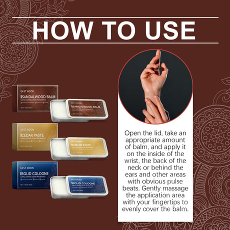 Men's Solid Balm Portable Solid Balm For Long-Lasting Fragrance Refreshing And Non-Sticky - V.I.P Digital Presence