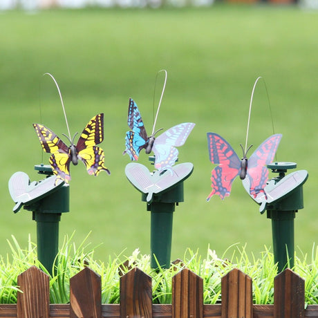 Solar Butterfly, Hummingbird, Horticulture, Countryside Mall, Shop Decoration Toys, Electric Flying Simulation Butterflies - V.I.P Digital Presence