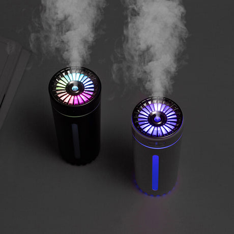 New small large fog volume silent portable usb car aromatherapy phantom cup colorful night light car humidifier - V.I.P Digital Presence