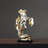 Abstract art couple decoration living room wine cabinet study decoration figure sculpture handicrafts - V.I.P Digital Presence