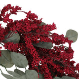 29" EUCALYPTUS/BERRY WREATH - V.I.P Digital Presence