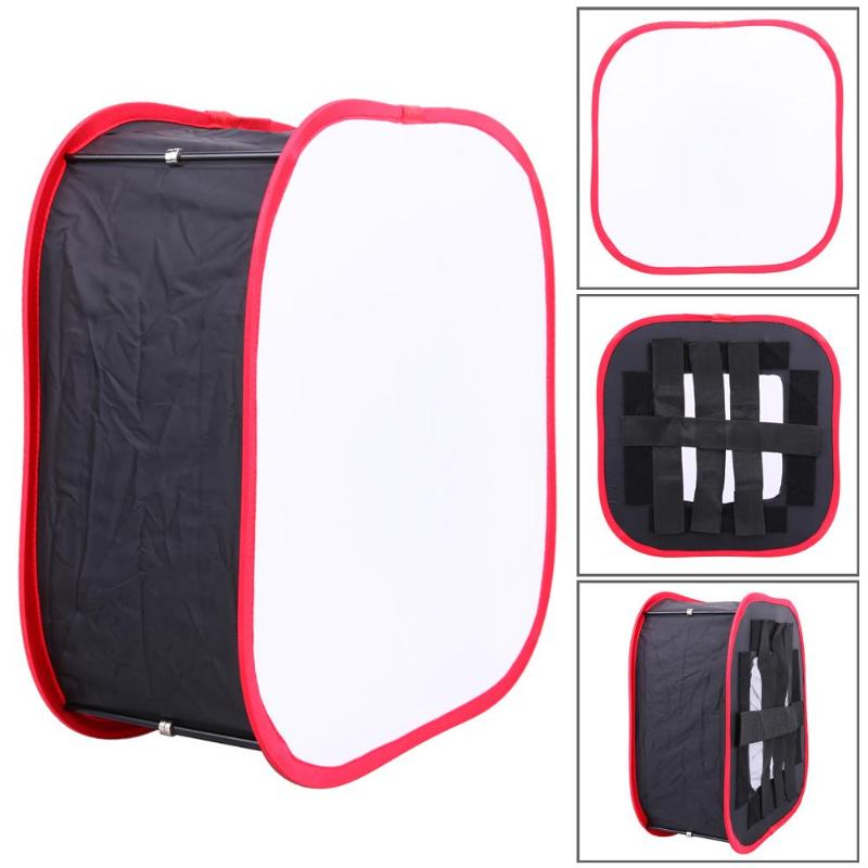 Difusor de luz LED portátil plegable universal, caja de luz suave, cubierta de lámpara, cámara digital, herramientas de estudio de fotografía 