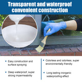 Transparent Waterproof Adhesive, Transparent Waterproof Paint Bathroom Balcony Smashing Brick Roof Leak Proof Glue - V.I.P Digital Presence