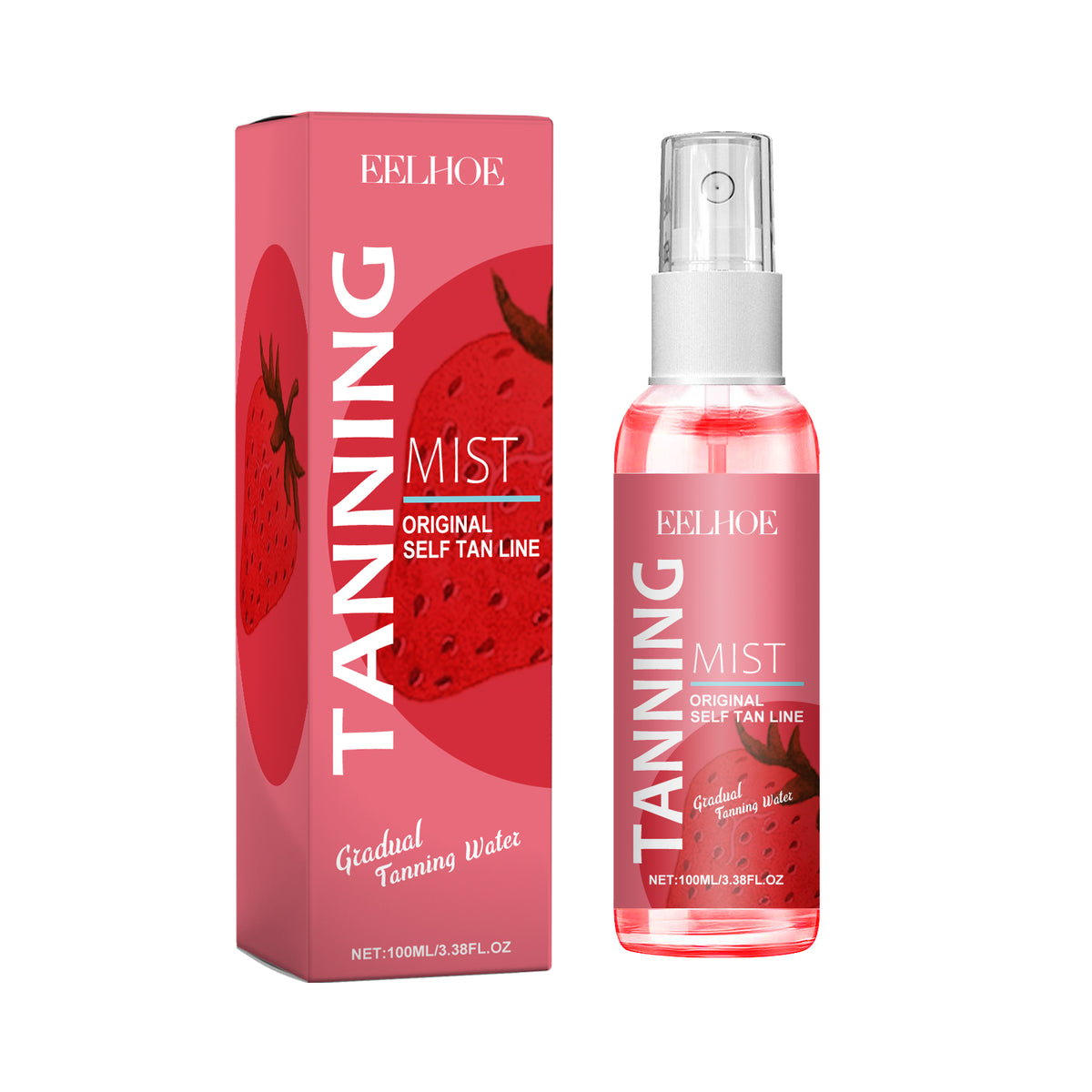 Tanning Mist, Sun Free Long-Lasting Self-Tanning Bronzed Wheat Skin Gentle Moisturizing Skin Care - V.I.P Digital Presence