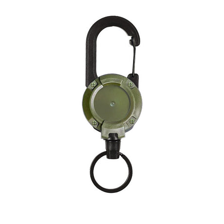 New Outdoor Automatic Retractable Wire Rope Luya Anti-theft Tactical Keychain Telescopic Keychain Retractable Hook Tool - V.I.P Digital Presence